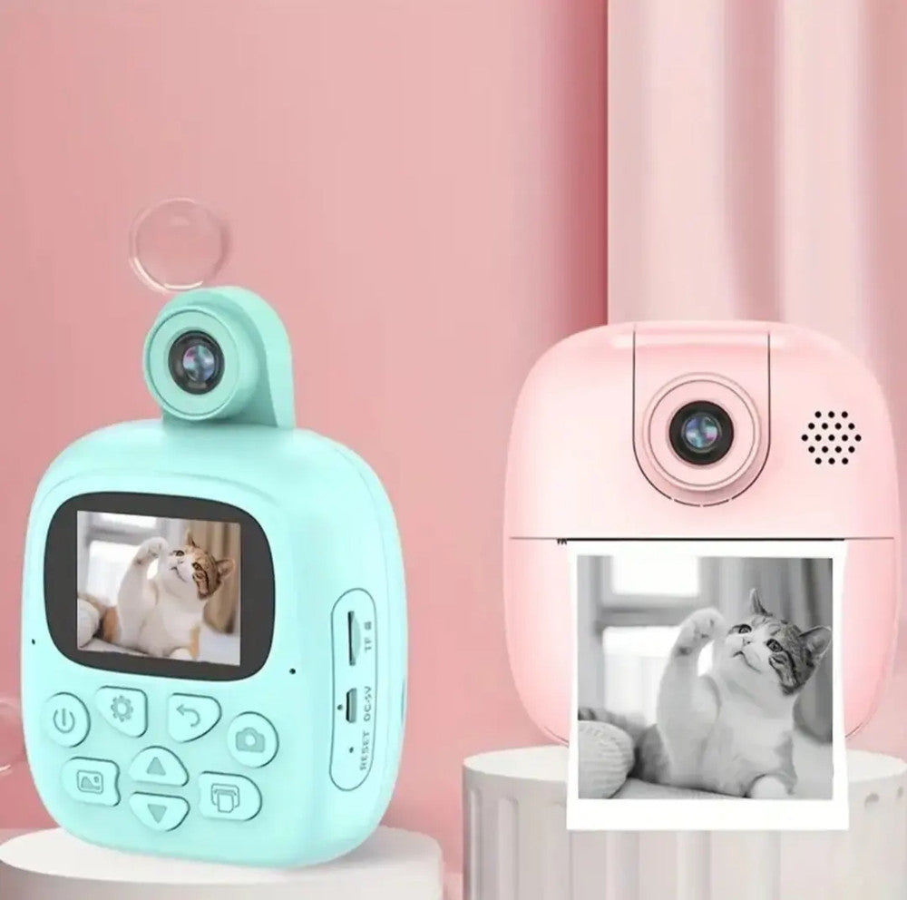 dečji fotoaparat sa štampačem — pregled