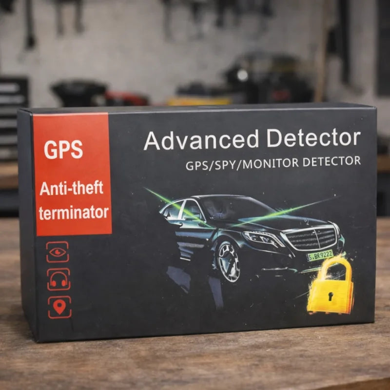 Detektor GPS lokatora i skrivenih kamera u ruci korisnika
