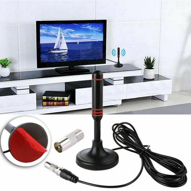 digitalna sobna tv antena na magnet — detalj 1