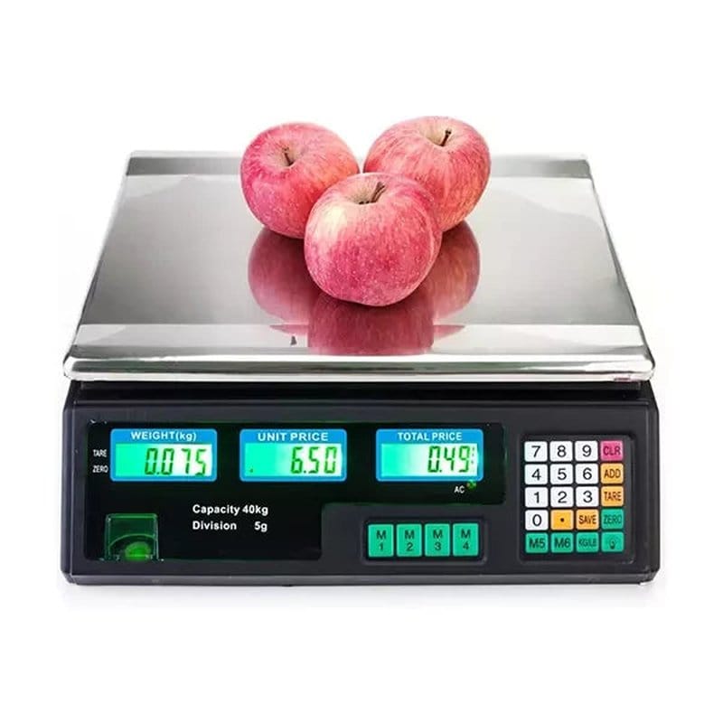 digitalna trgovačka vaga 40kg — pregled