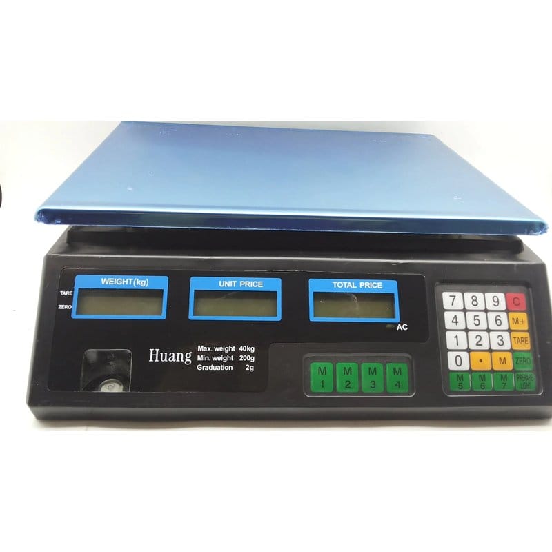 digitalna trgovačka vaga 40kg — detalj 2
