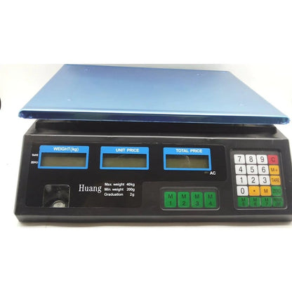 digitalna trgovačka vaga 40kg — detalj 2