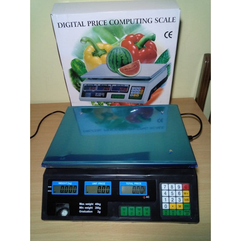 digitalna trgovačka vaga 40kg — detalj 3