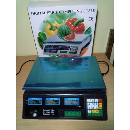 digitalna trgovačka vaga 40kg — detalj 3
