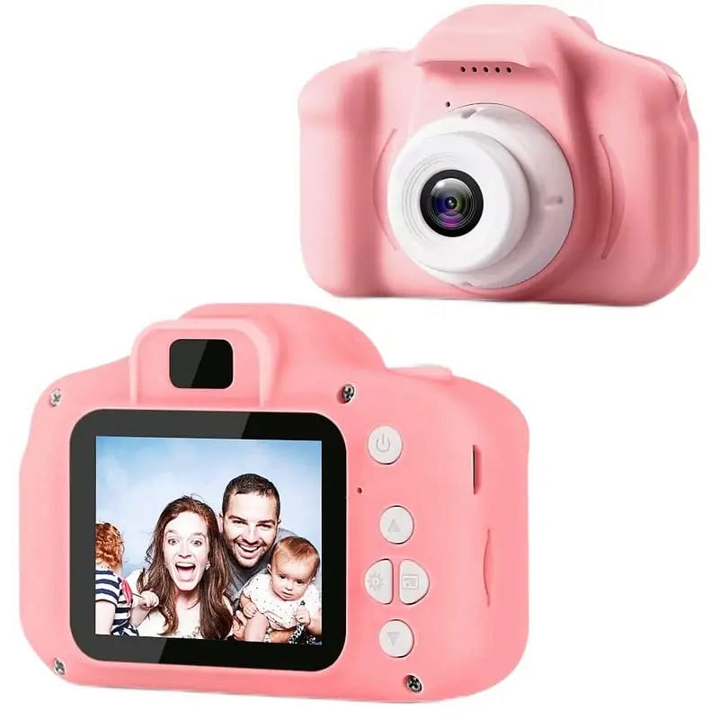 digitalni fotoaparat za decu roze — detalj 9