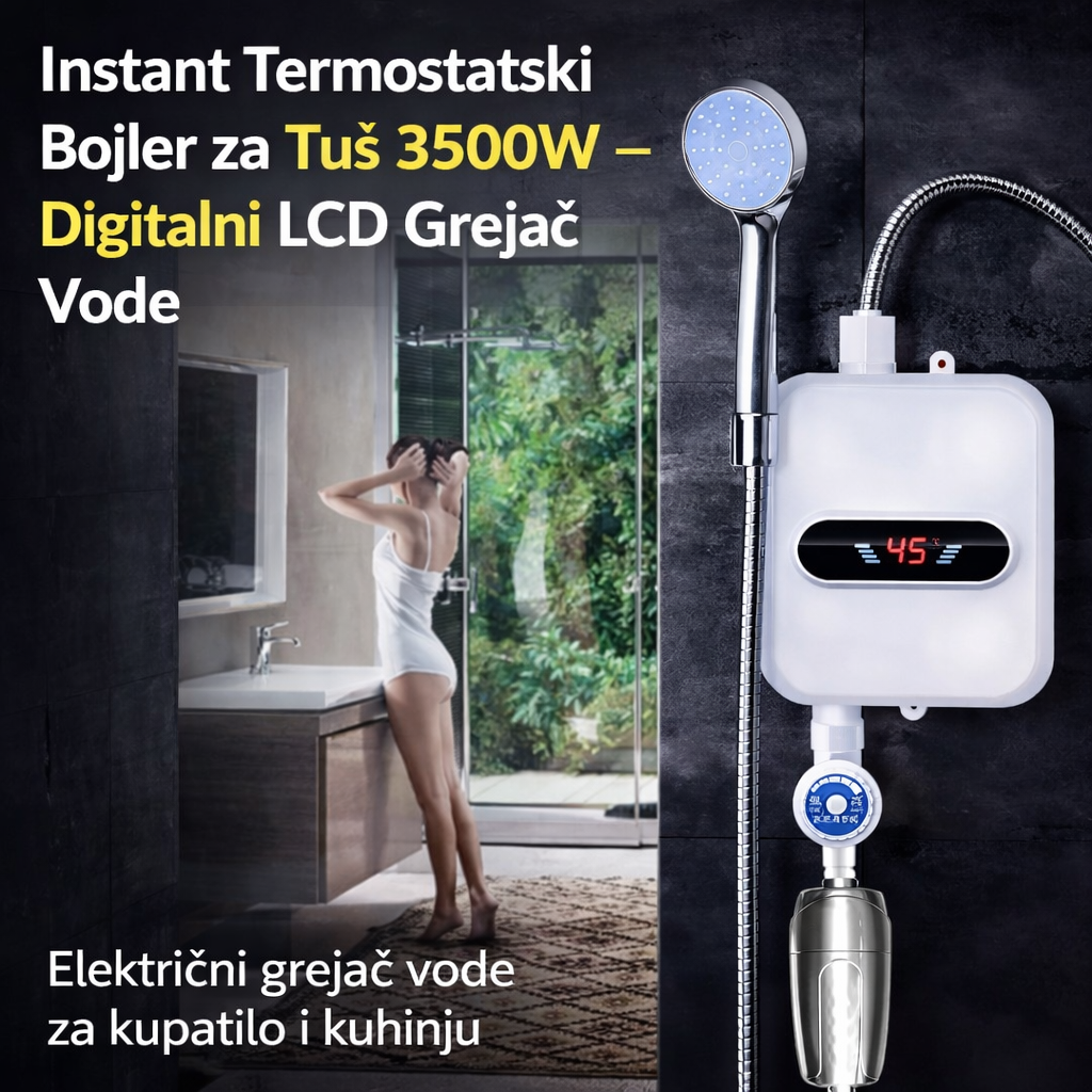 digitalni instant grejač vode 3500W