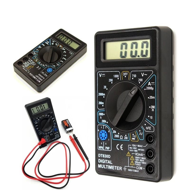 Digitalni multimetar DT830B — detalj 1
