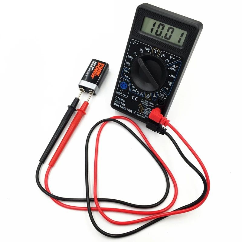 Digitalni multimetar DT830B — detalj 3