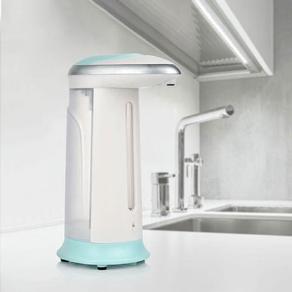 dozer za sapun sa senzorom Xwave SuperClean 400 — bela posuda od 400 ml sa senzorom ispod otvora