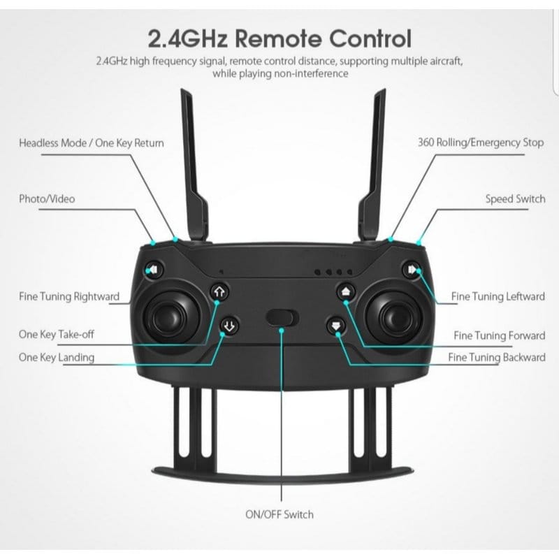 dron 998 pro — detalj 6