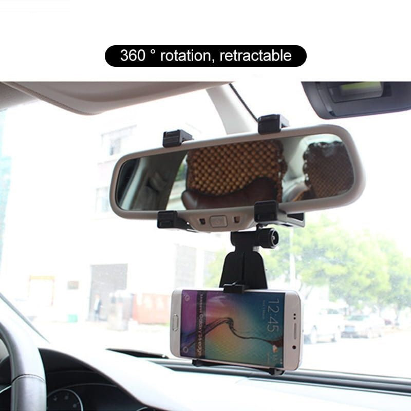 stezaljka i rotacioni zglob od 360 stepeni na držaču za telefon za retrovizor