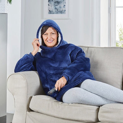 duks ćebe Huggle Hoodie — detalj 2