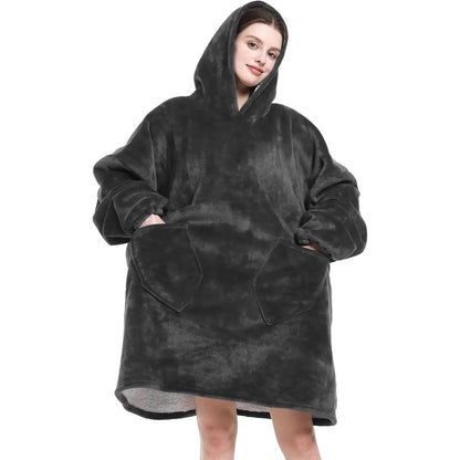 duks ćebe Huggle Hoodie — detalj 5