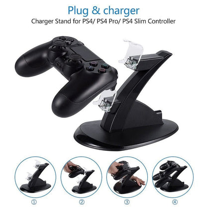 dupli punjač za PS4 džojstik — detalj 2