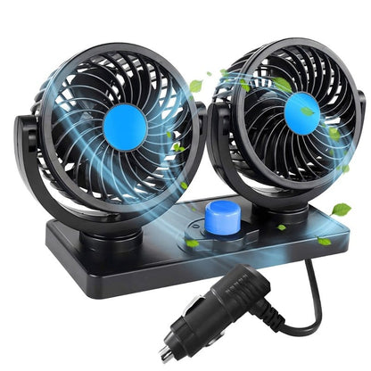 Dupli ventilator za auto 12V HX-T303 — detalj 4