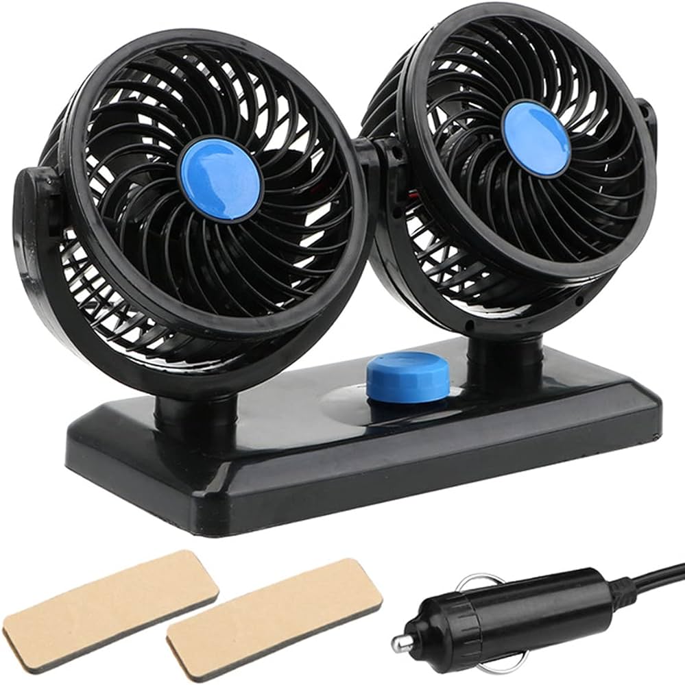 dupli ventilator za automobil — pregled