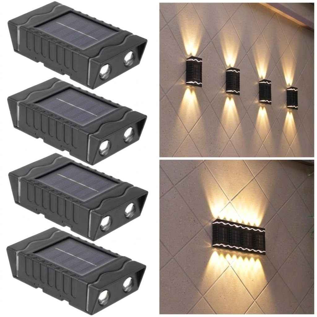 dvostrane solarne zidne lampe — detalj 3