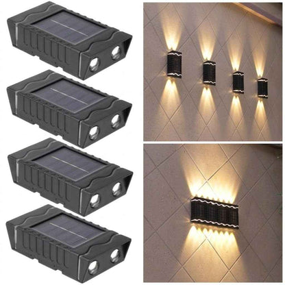 dvostrane solarne zidne lampe — detalj 3