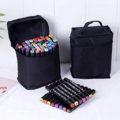 dvostrani flomasteri set 60 boja — detalj 1
