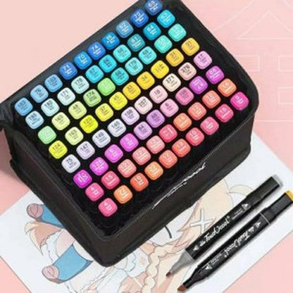 dvostrani flomasteri set 60 boja — detalj 2