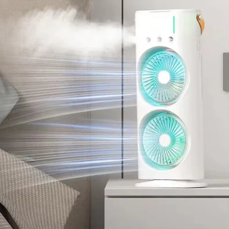 dvozonski mini klima ventilator 3 u 1 — detalj 1