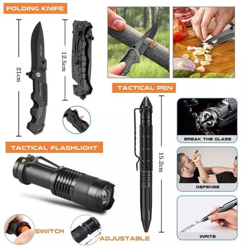 EDC set za preživljavanje — detalj 2
