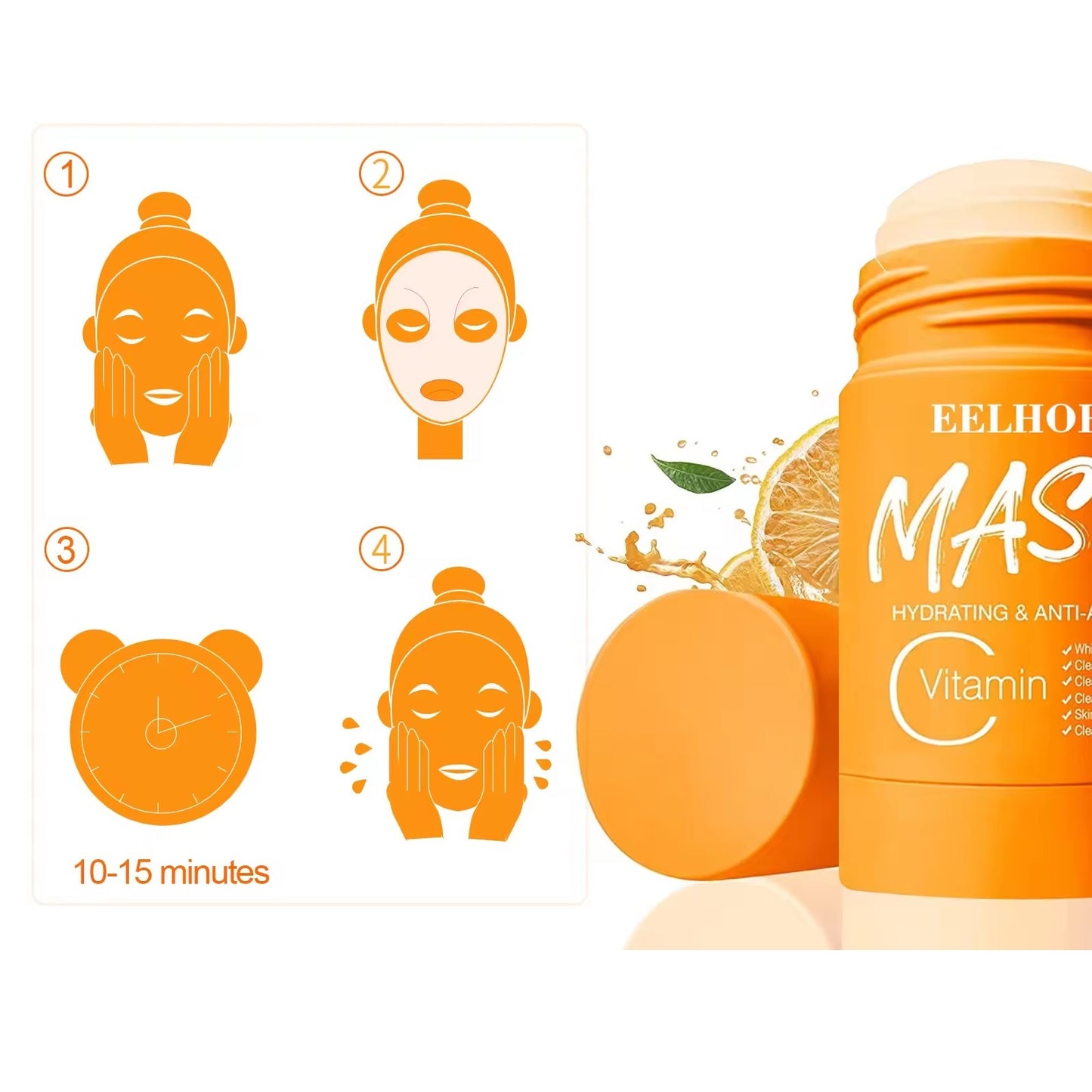 EELHOE vitamin C stick maska za lice — detalj 6