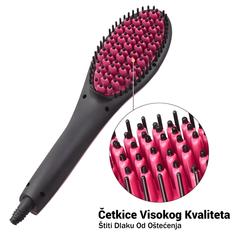 električna četka za ravnanje kose 2 u 1 — detalj 1