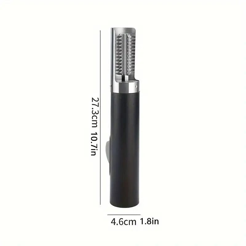 dimenzije aparata za čišćenje ribe — dužina 27,3 cm, prečnik ručke 4,6 cm