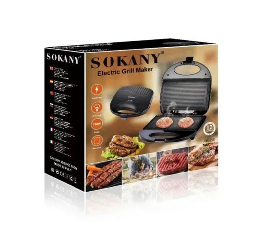 električni grill 750W sa nelepljivom pločom