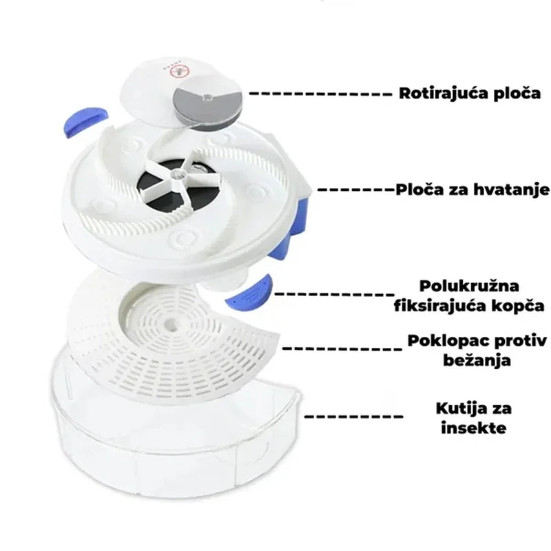 električni hvatač muva i insekata — detalj 4