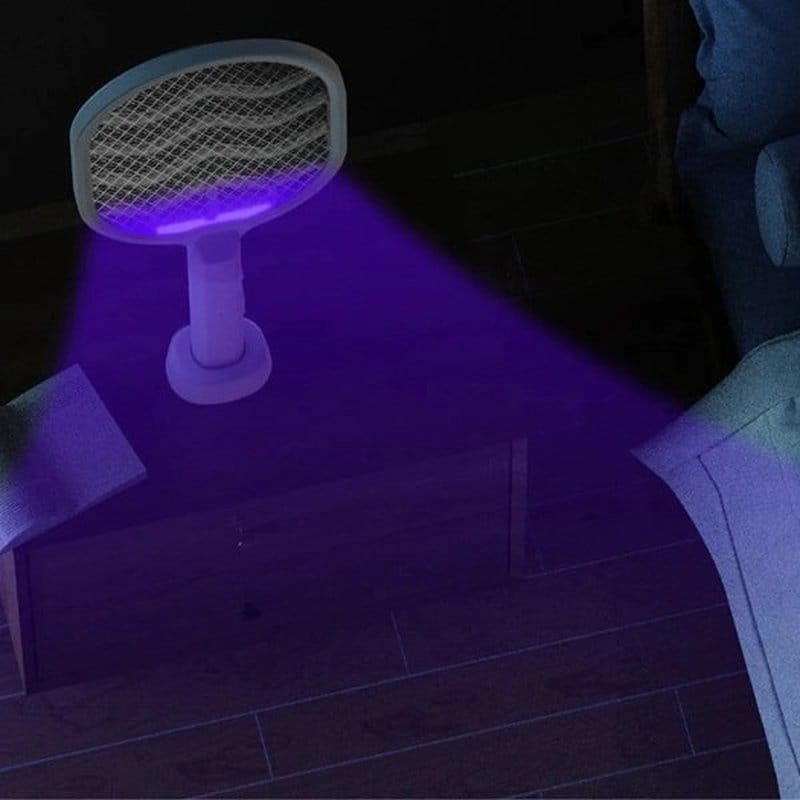 električni reket protiv komaraca sa UV lampom 3000V — detalj 2