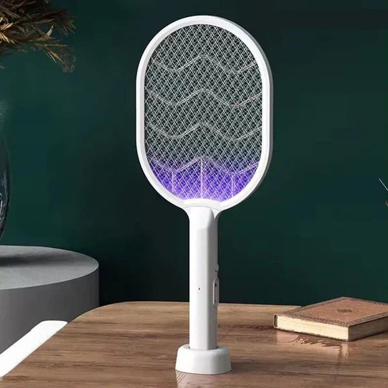 električni reket protiv komaraca sa UV lampom 3000V — detalj 3