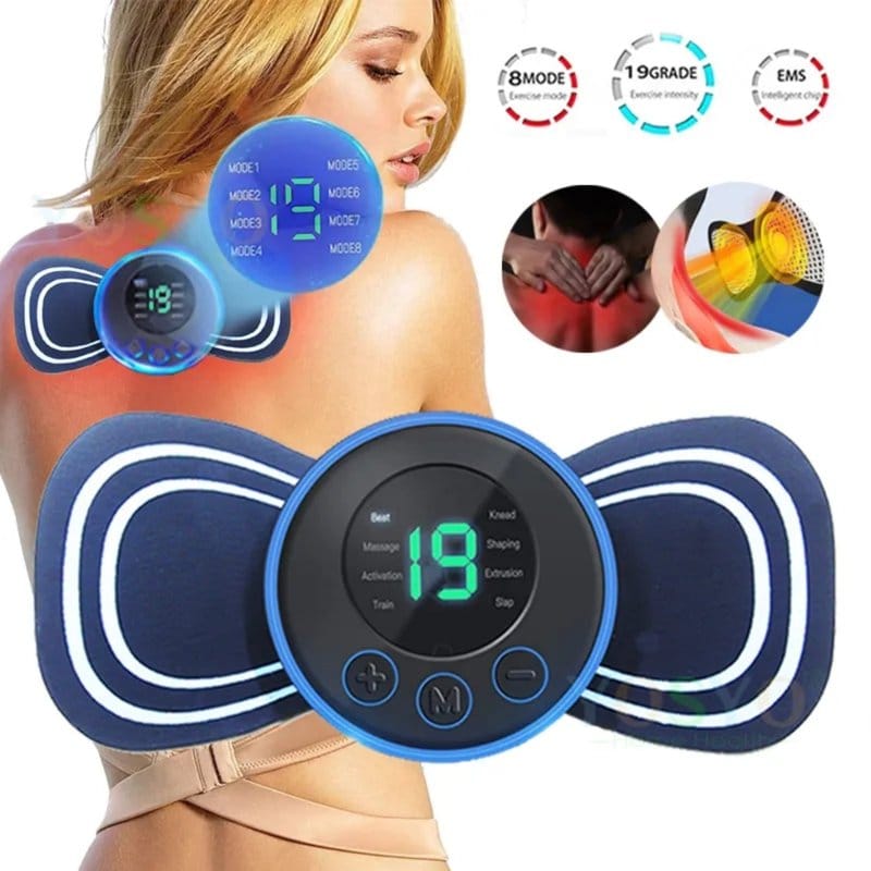 EMS masažer stimulator mišića za celo telo — pregled