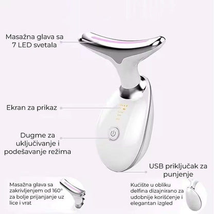 EMS masažer za lice 3u1 — detalj 1