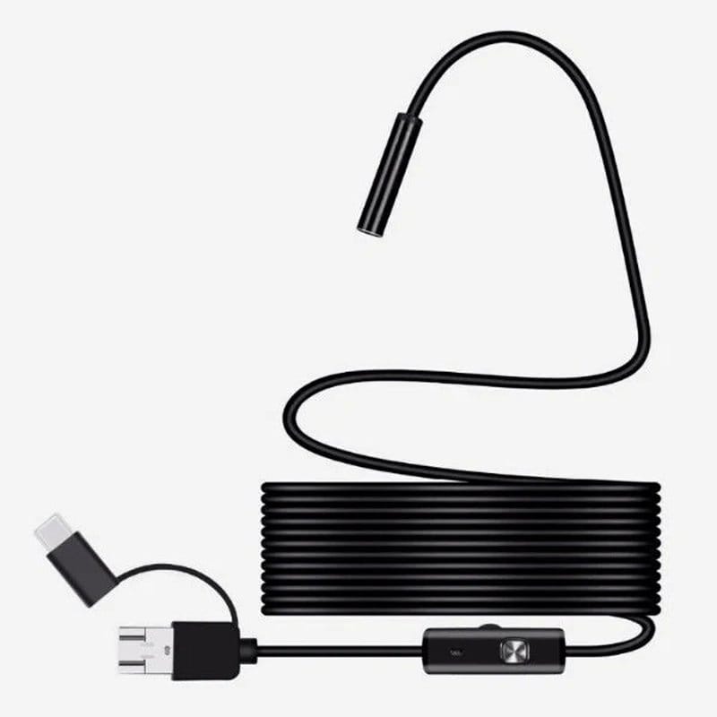 kabl sonde kamere sa dva USB i USB-C konektora i dugmetom za osvetljenje