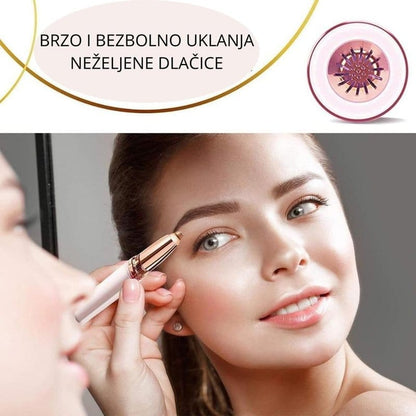 epilator za obrve sa LED svetlom — detalj 1