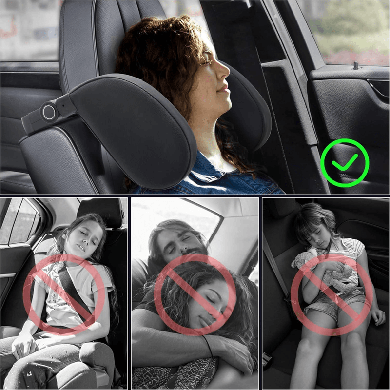 ergonomski jastuk za vrat za auto — detalj 4