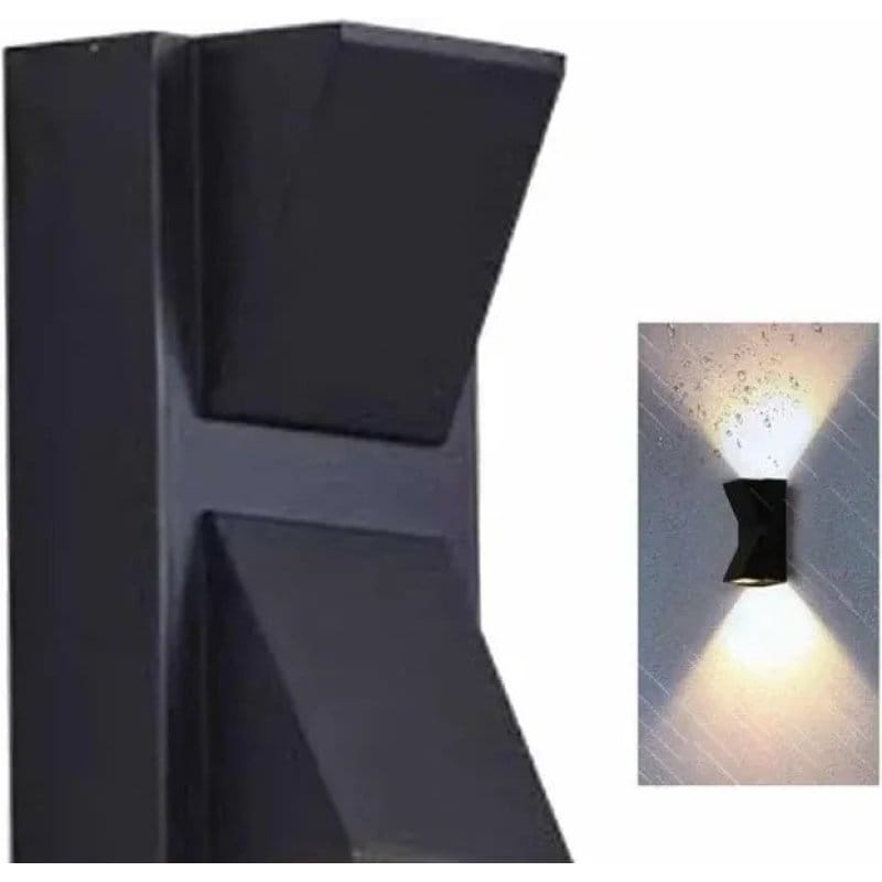 montažna ploča i zadnja strana zidne lampe