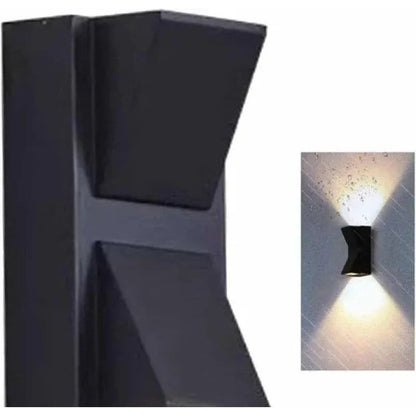 montažna ploča i zadnja strana zidne lampe