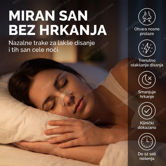 flasteri protiv hrkanja za miran san bez zapušenog nosa, benefiti proizvoda