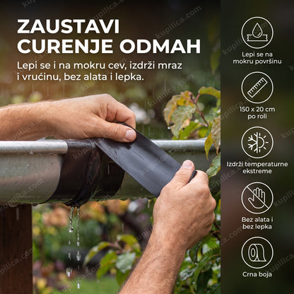 flex traka za zaptivanje curenja na oluku spolja, benefiti proizvoda