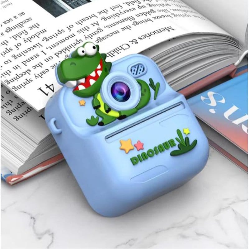 fotoaparat za decu dinosaurus sa štampačem — detalj 2