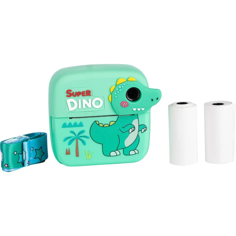 dečiji fotoaparat sa štampačem dinosaurus — detalj 7