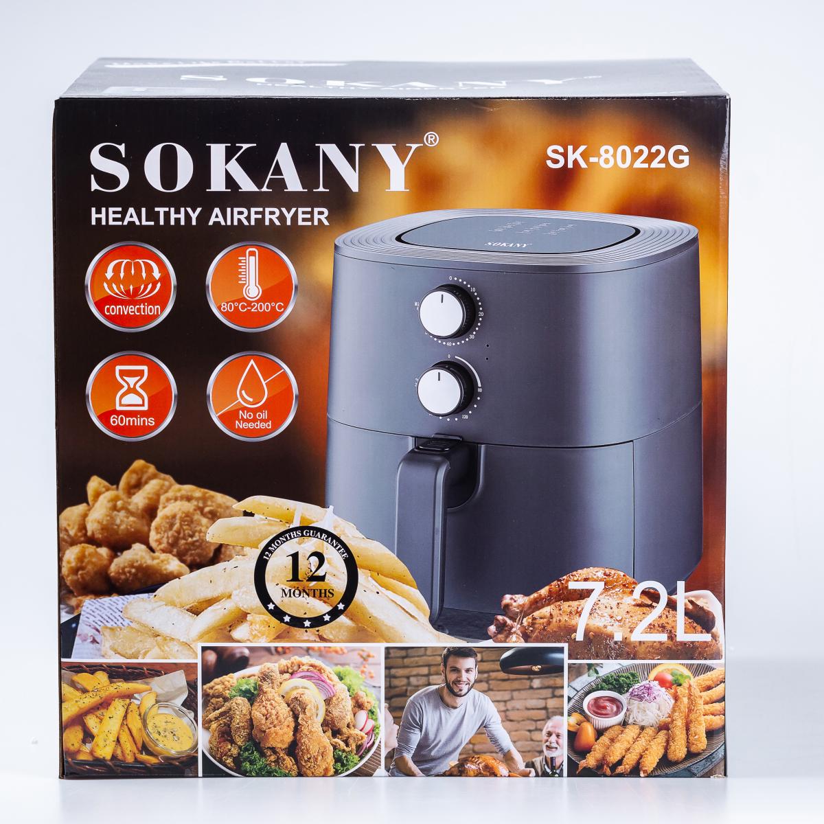 friteza na vreli vazduh Sokani SK-8022G — pregled