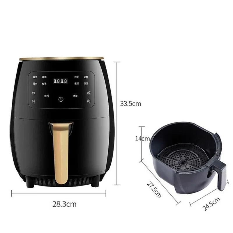 friteza na vruć vazduh 6l 2400w — detalj 3