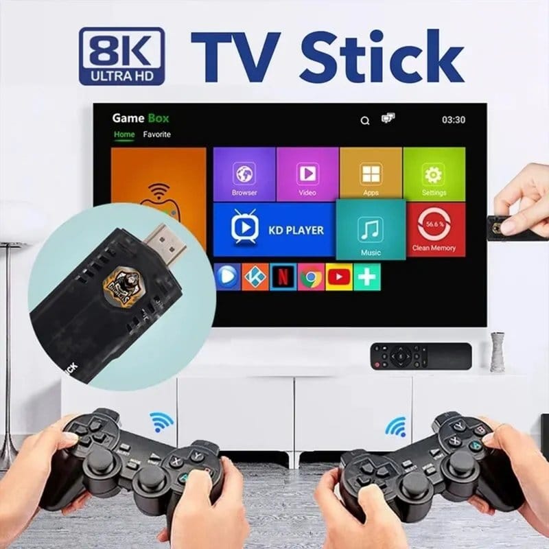 game stick i android tv — detalj 1