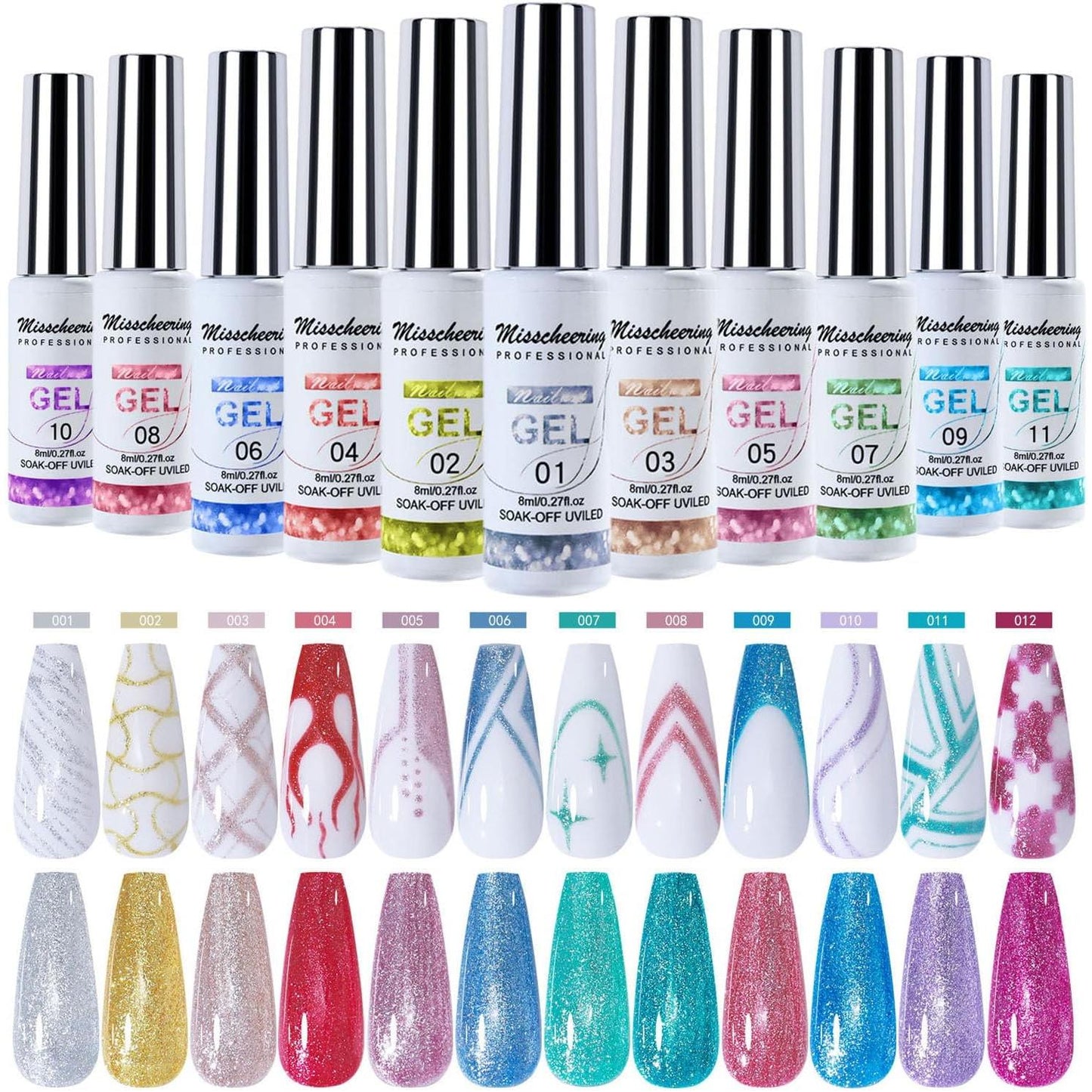 gel za nail art MISSCHEERING — pregled