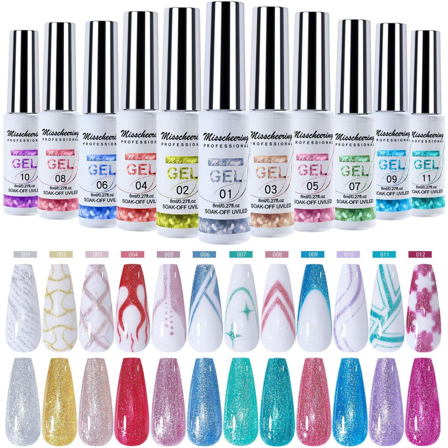 gel za nail art MISSCHEERING — pregled
