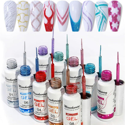 gel za nail art MISSCHEERING — detalj 1